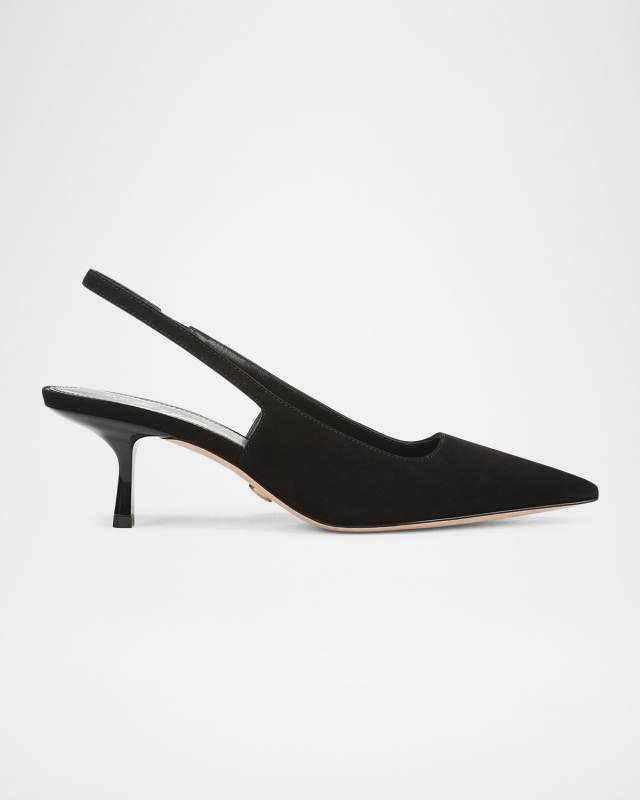 Cashel Suede Slingback Pumps